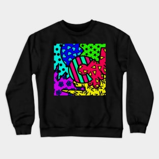 Alphabet Series - Letter C - Bright and Bold Initial Letters Crewneck Sweatshirt